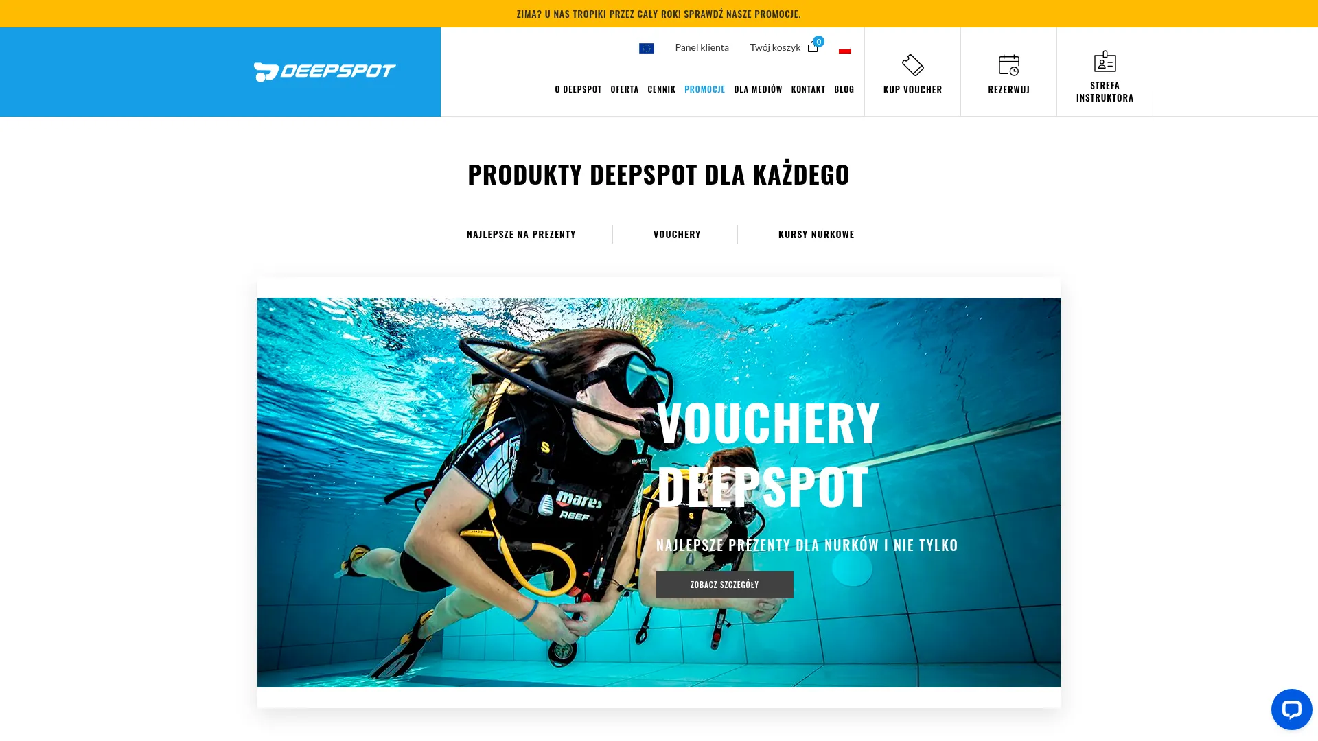 Zrzut ekranu strony